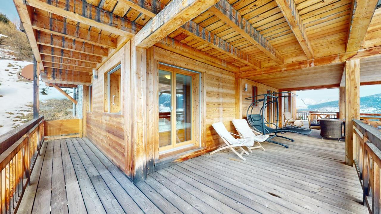 Etoiles Des Neiges Luxe & Jacuzzi Chalet 12 Pers By Alpvision Residences Heremence Exterior foto