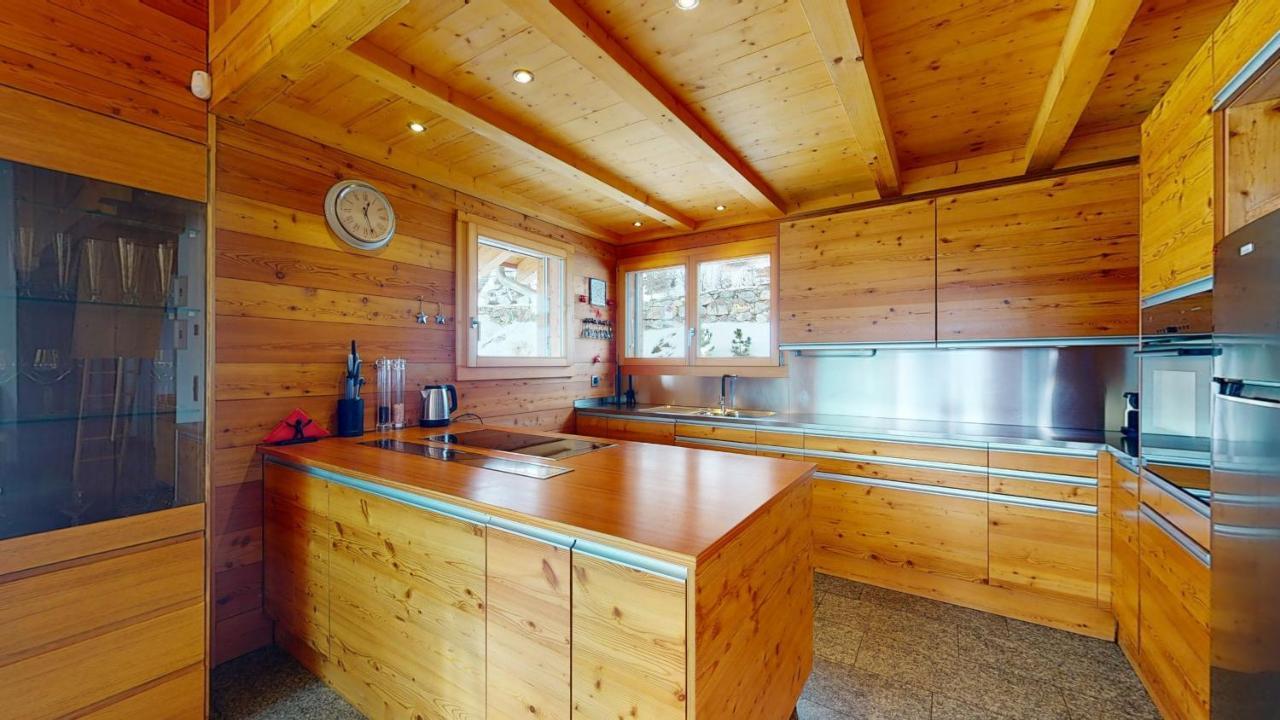 Etoiles Des Neiges Luxe & Jacuzzi Chalet 12 Pers By Alpvision Residences Heremence Exterior foto